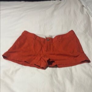Banana Republic Orange High Waist Shorts